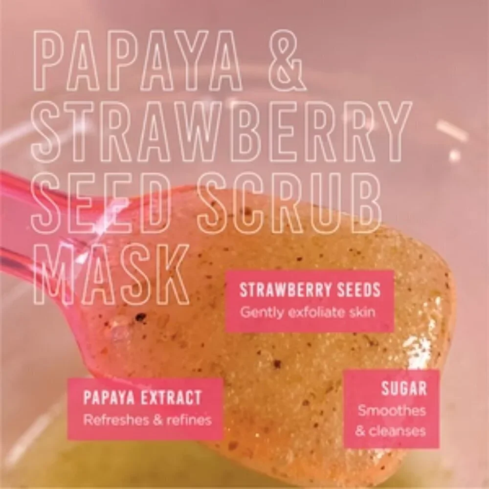 C'est Moi Refreshing Papaya & Strawberry Seed Facial Mask